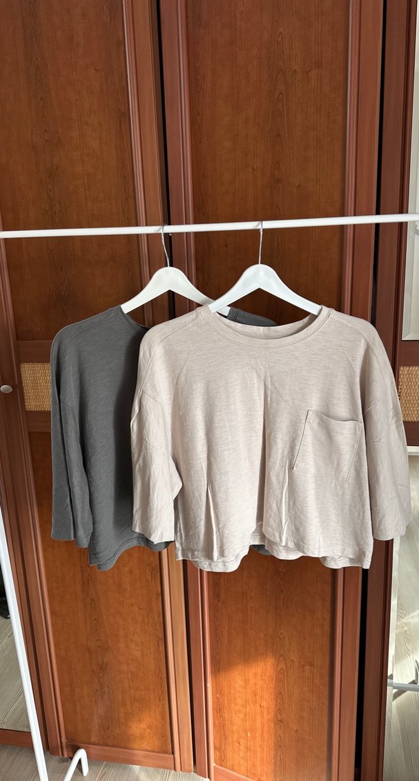 Zara 2 adet Kadın Rahat Kesim  Tişört - Görsel 2