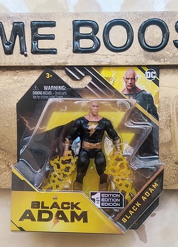 Black Adam The Rock Figür