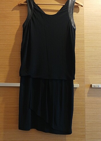 The Kooples Deri detaylı, Şık,Zarif Elbise