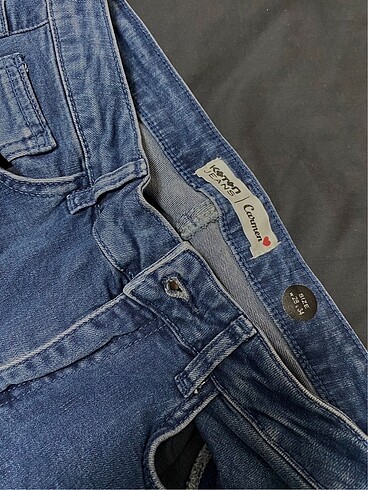 xs Beden mavi Renk Koton jean