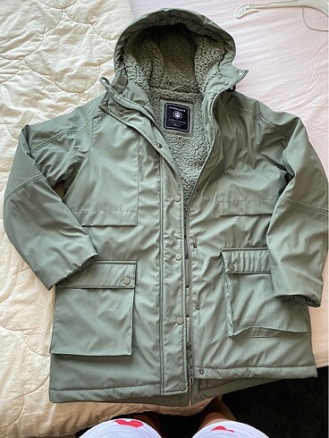 Lumberjack yeşil mont