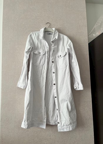 Kuşaklı Midi Denim Elbise - Görsel 3