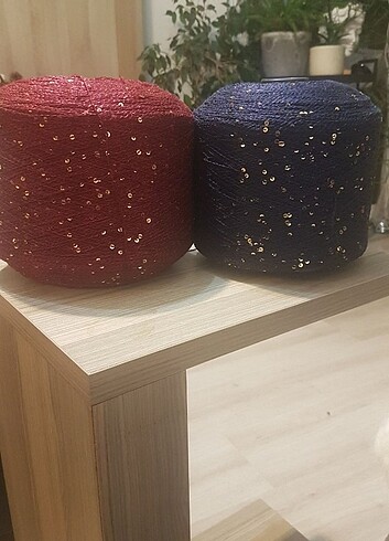 Beden bordo Renk Ip örgu