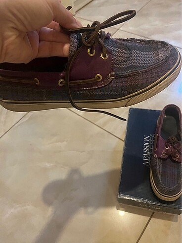 39 Beden Sperry ayakkabı
