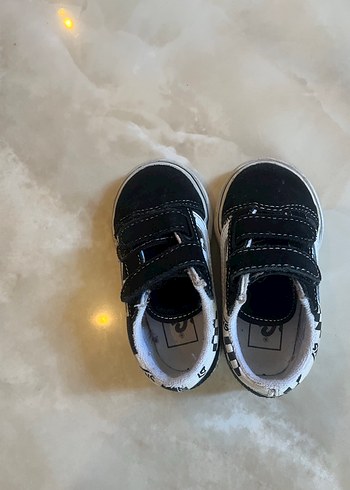 21 Beden siyah Renk Vans unisex sneaker