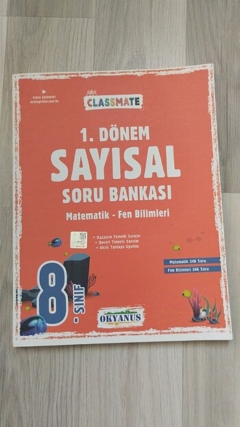 Classmate sayısal soru bankası 1. Dönem