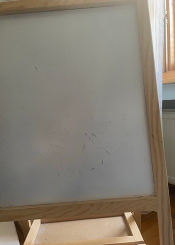 Beden beyaz Renk Ahşap Çocuk Yazı Tahtası