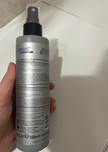 Biotin & Kafein İçeren Saç Tonik Spreyi - Görsel 2