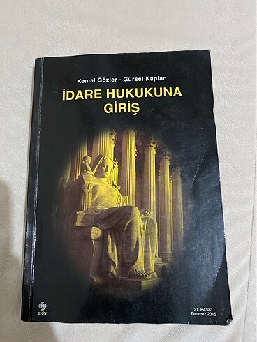 İdare hukukuna giriş Kemal Gözler