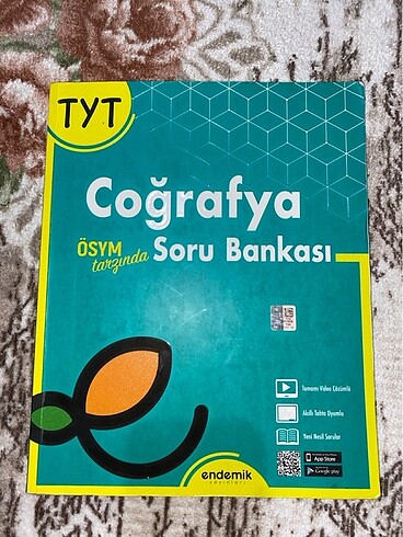 Endemik yayınları TYT coğrafya soru bankası