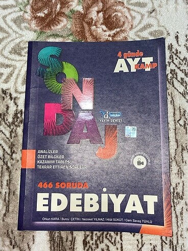 4 günde AYT edebiyat kampı