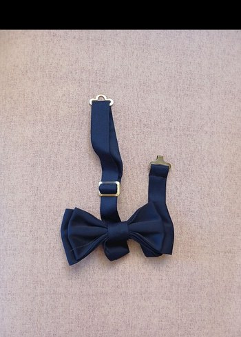 Koyu Mavi Çocuk Papyon - Görsel 2