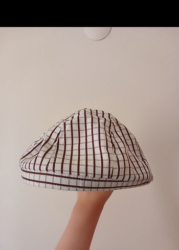 Bej Pilili Keten Erkek Şapka - Görsel 3