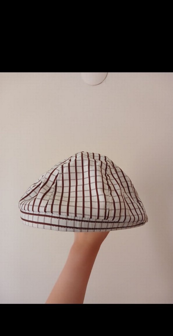 Bej Pilili Keten Erkek Şapka - Görsel 3