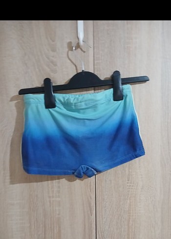 Mavi Batik Desenli Erkek Çocuk Mayo - Görsel 2