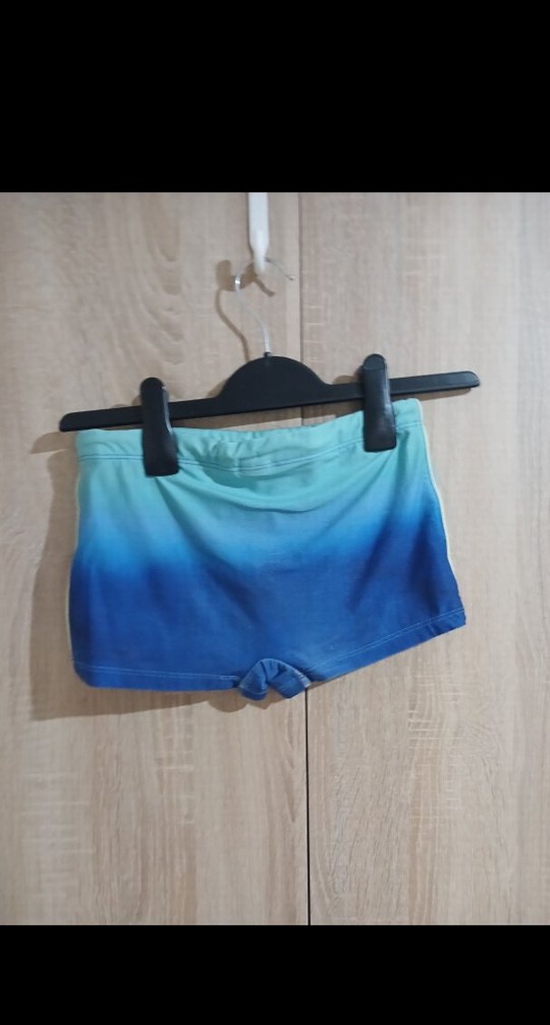 Mavi Batik Desenli Erkek Çocuk Mayo - Görsel 2