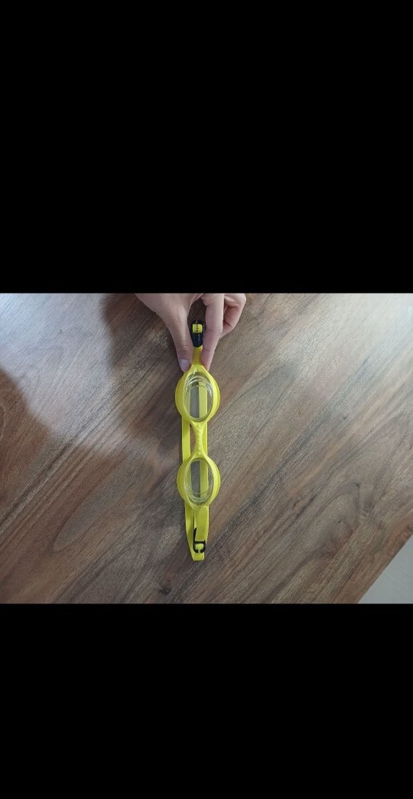 Sarı Nabaiji Ayarlanabilir Yüzücü Gözlüğü - Görsel 4