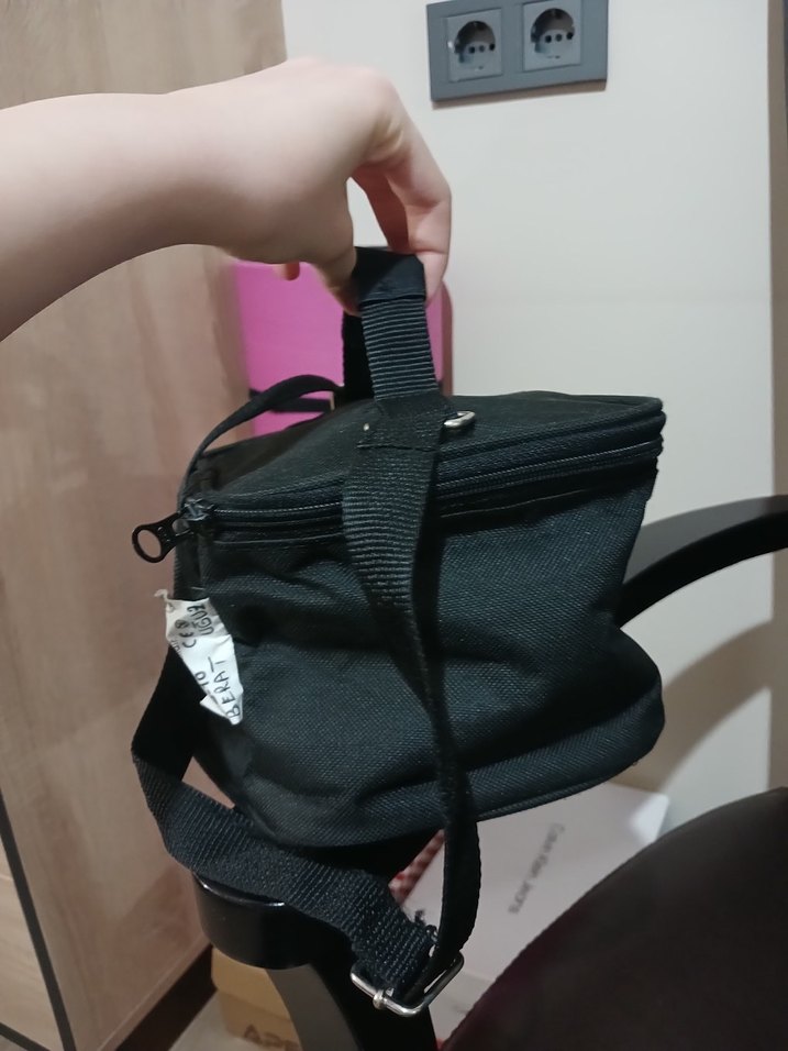 Siyah Beslenme Çantası - Görsel 4