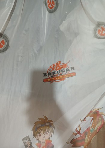 Beyaz Baskılı Çocuk Perdesi - Görsel 3