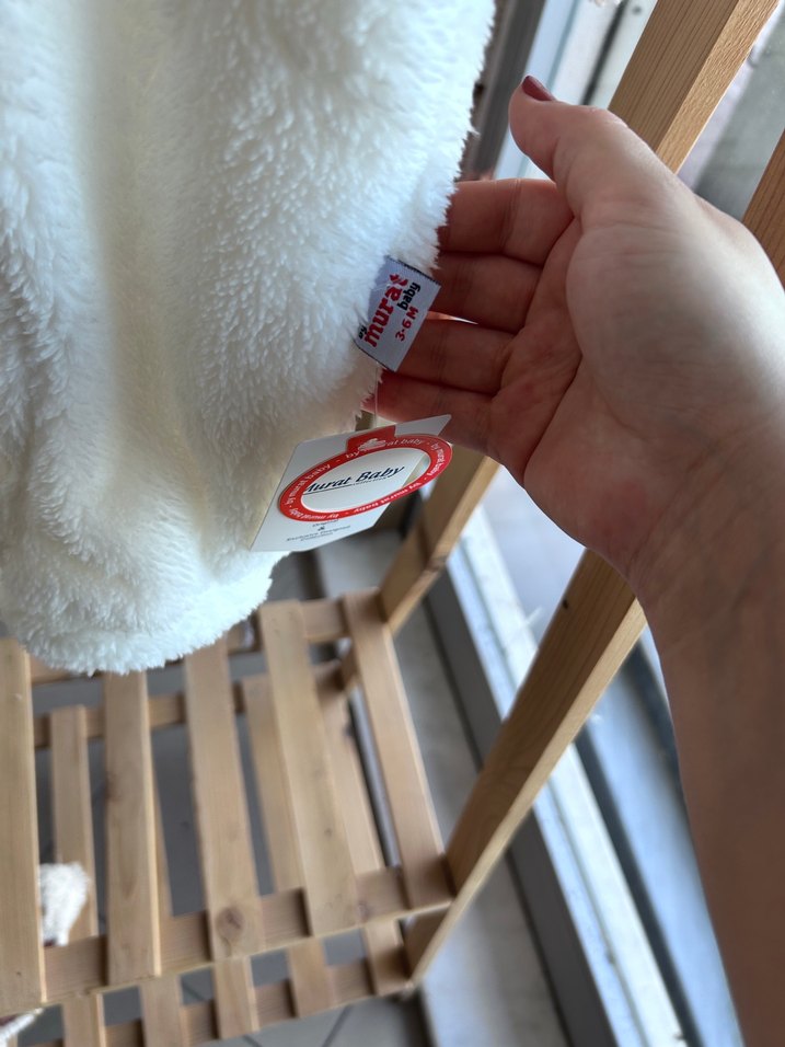 Peluş Detaylı Nakışlı Bebek Kız Tulum - Görsel 3