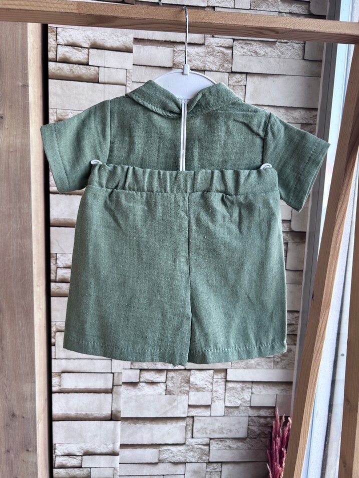 Erkek Çocuk Keten Takım - Görsel 2