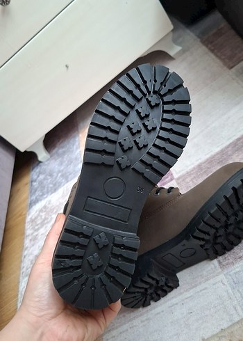 Erkek  çocukKahverengi Süet Botlar - Görsel 4