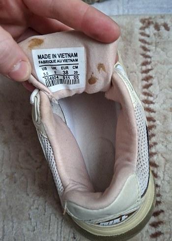 Nike Beyaz Bağcıklı Spor Ayakkabı - Görsel 5