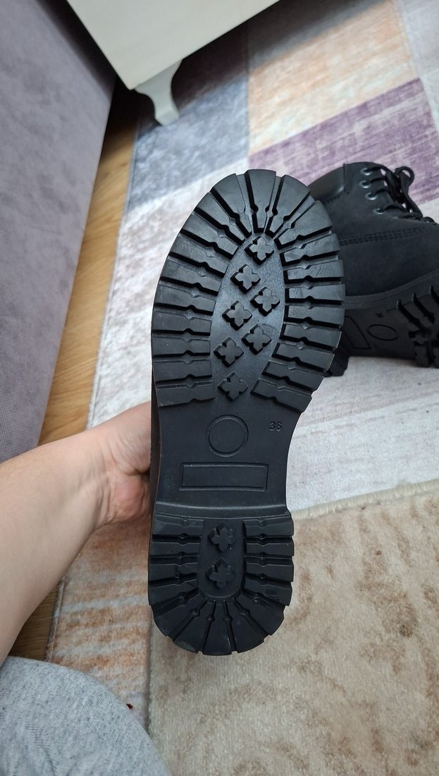 Siyah Süet Erkek çocuk Bot - Görsel 4