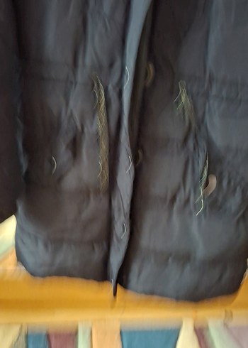 Siyah Kürklü çocuk Kışlık Mont - Görsel 6