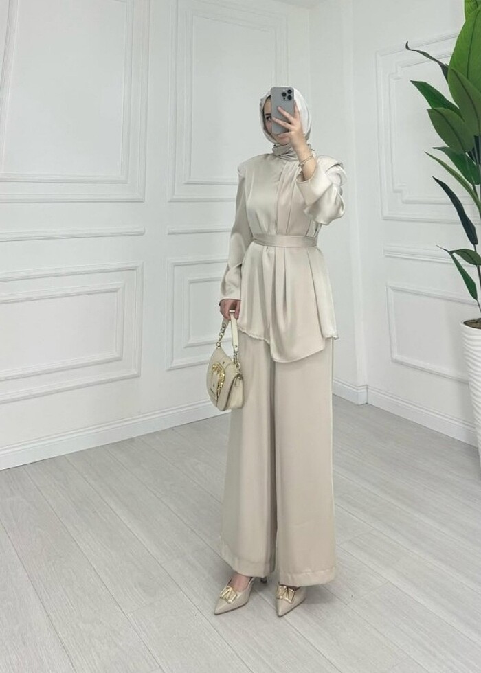 Saten ikili takım  - Görsel 2