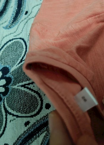 Örgü Detaylı Pembe Kız Bebek Kısa Kollu Takım - Görsel 3