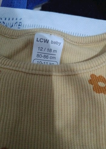 Kahverengi Çiçek Desenli Bebek Kız Takımı - Görsel 2