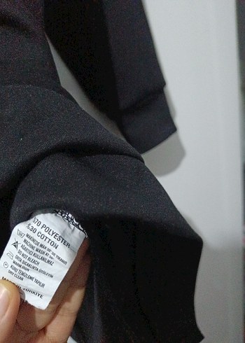 Dantel Detaylı Siyah Uzun Kollu Kadın Kazak - Görsel 3