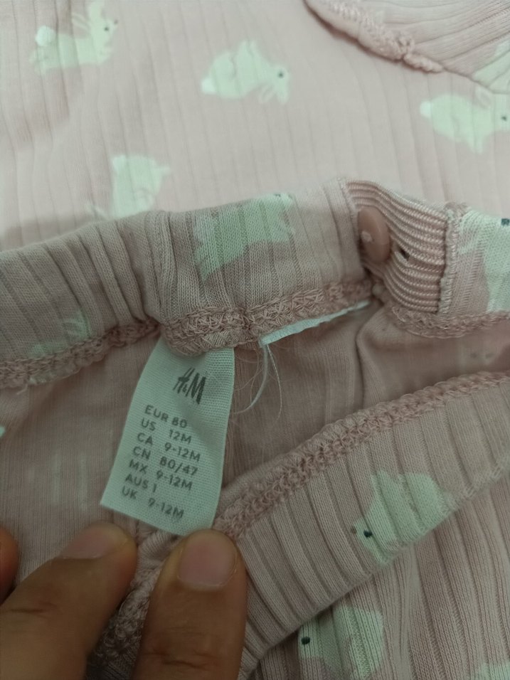 Pembe Bebek Uzun Kollu Tulum - Görsel 2