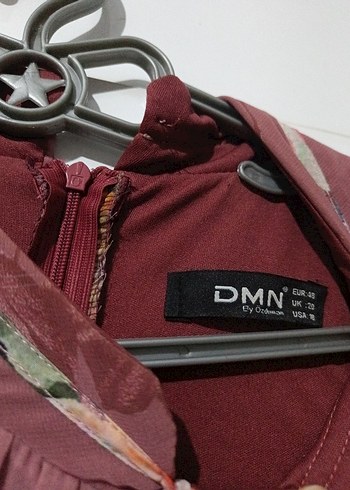 Pembe Çiçekli Uzun Bohem Elbise - Görsel 5