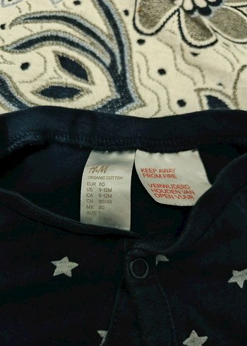 Gri Bebek Tulum, Uzun Kollu, Düğmeli - Görsel 2