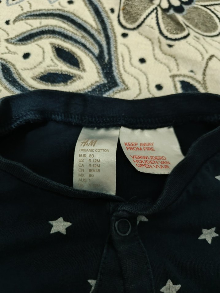 Gri Bebek Tulum, Uzun Kollu, Düğmeli - Görsel 2