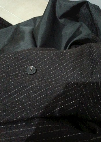 Düğmeli Kahverengi Kadın Blazer Ceket - Görsel 5