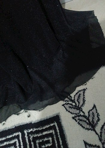 Siyah Uzun Kollu Gotik Uzun Elbise - Görsel 3