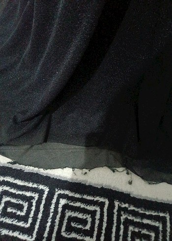 Siyah Uzun Kollu Gotik Uzun Elbise - Görsel 2