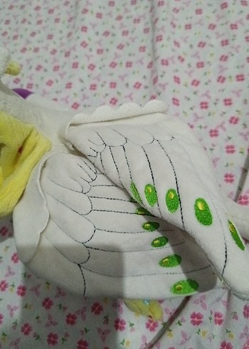 Beyaz Pastel Renkli Unicorn Peluş Oyuncak - Görsel 3