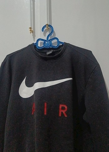 Siyah Baskılı Erkek Sweatshirt - Görsel 2