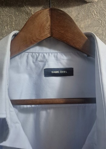 Mavi Erkek Gömlek, Uzun Kollu, Düğmeli - Görsel 2