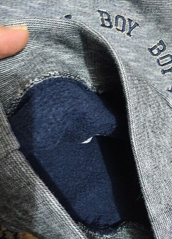 1 Yaş Beden kırmızı Renk Sweatshirt kalın kışlık