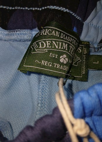 denim tears camo blue şort - Görsel 3