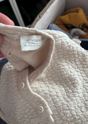 LCW Baby Kız Bebek Beyaz Sweatshirt - Görsel 4