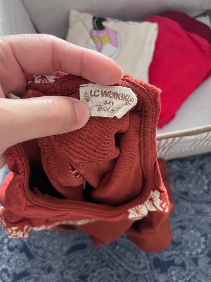 Kız Bebek Uzun Kollu Fırfırlı Bluz - Görsel 4