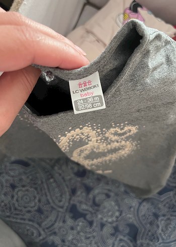 Kız Çocuk Gri Uzun Kollu Sweatshirt - Görsel 4