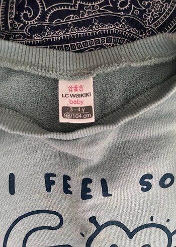 Kız Çocuk Baskılı Uzun Kollu Sweatshirt - Görsel 2