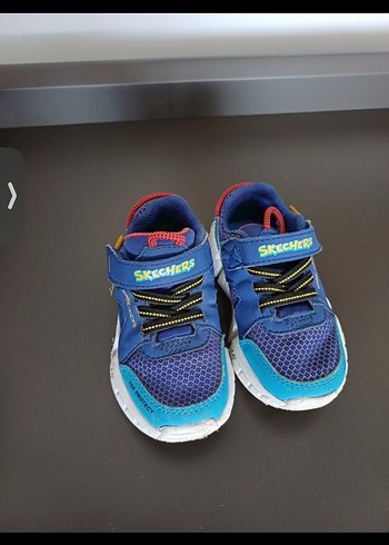 Erkek Çocuk Renkli Mavi Günlük Spor Ayakkabı - Görsel 3